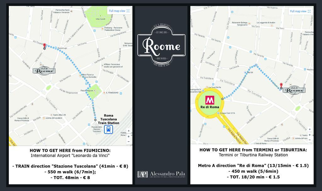 Roome B&B Roma Esterno foto